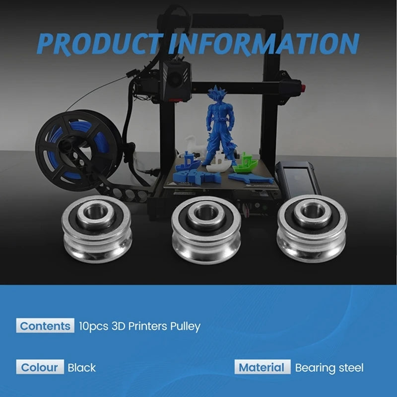 5Pcs For Kobra 2 Pro / Kobra 2 Plus / Kobra 2 Max / Kobra 3 SG15 Pulley 3D Printers