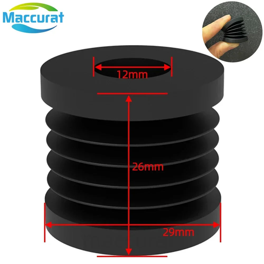 Bambu Lab  Anti Vibration Feet For Bambu Lab X1 Series And P1P Universal Rubber Foot Anti-slip Rubber Shock Pad 3D Printer Parts