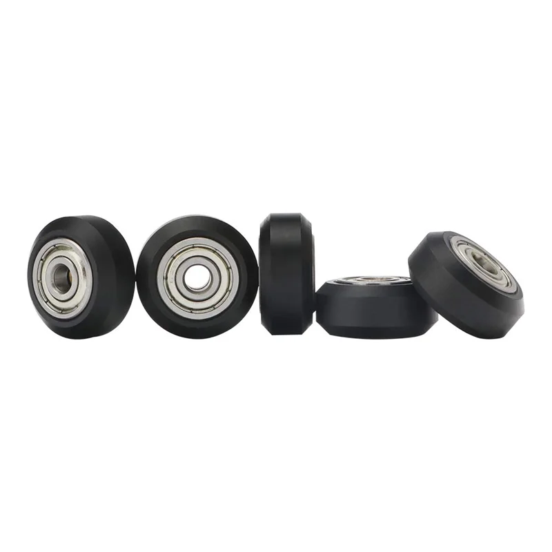 5Pcs ANYCUBIC D-Type Pulley, Double Bearing POW Material for C/Vyper/Anycubic Kobra/Kobra Max/Kobra Plus/Kobra Go/Kobra Neo
