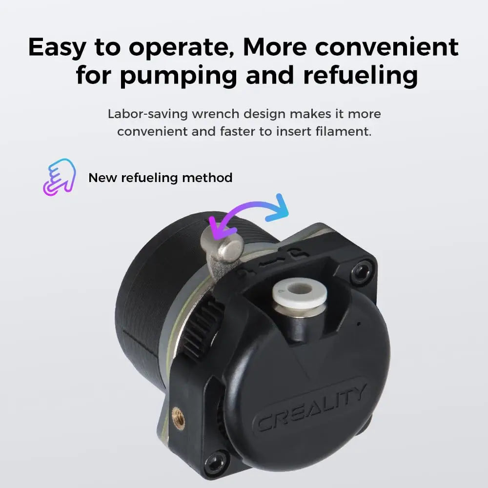 Creality K1/K1 Max/K1C Extruder with Motor, Official Upgraded K1 Extrusion Mechanism Kit for K1 SE/Ender 3 V3 Plus 3D Printer