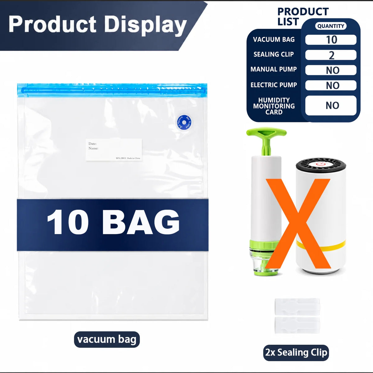 Vacuum Storage Bags for Bambu Lab 3D Printer Filament Reusable Moisture Proof Sealed Bags for 1KG PLA PETG ABS TPU Spools Pack