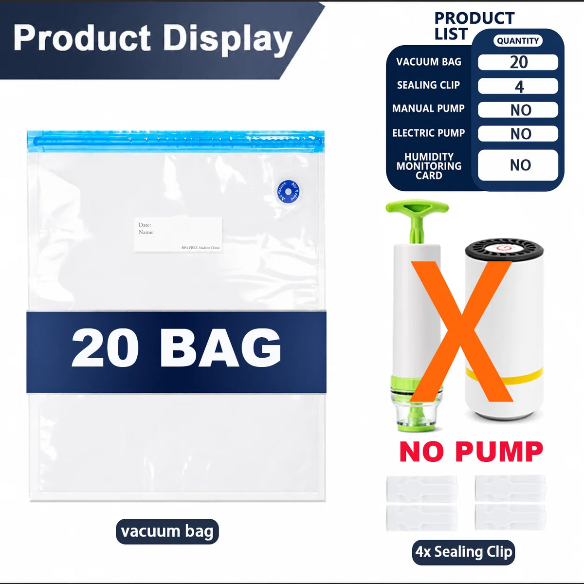 Vacuum Storage Bags for Bambu Lab 3D Printer Filament Reusable Moisture Proof Sealed Bags for 1KG PLA PETG ABS TPU Spools Pack
