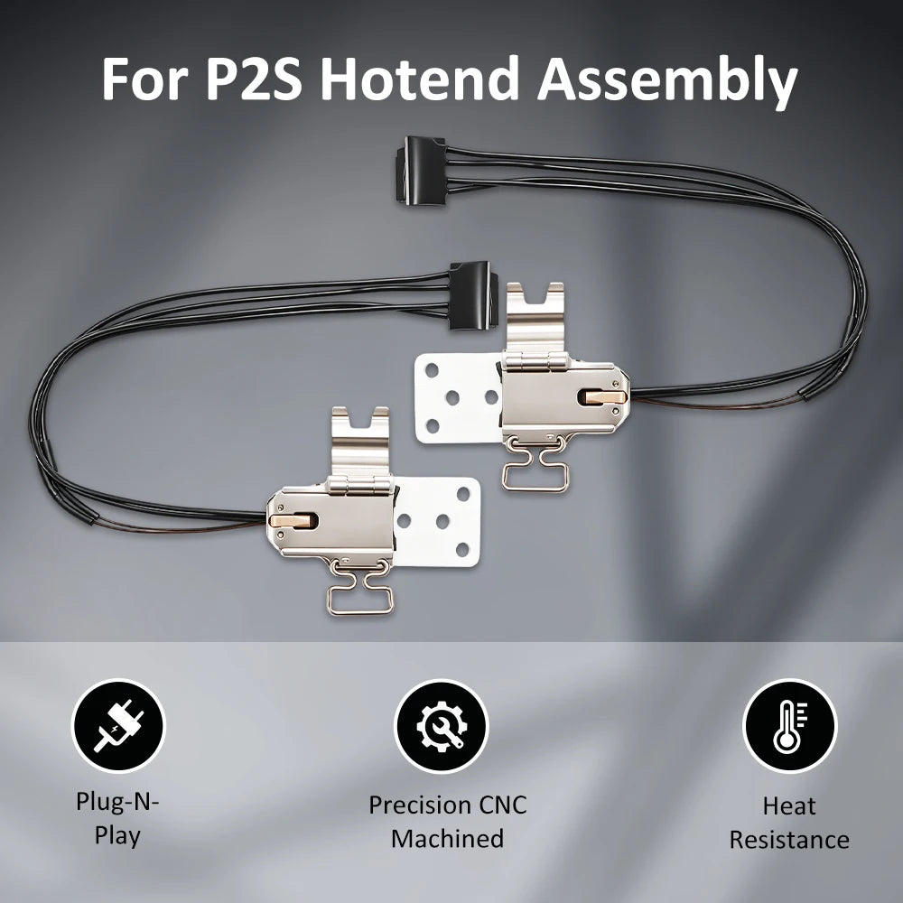 Upgraded Heating Assembly For Bambu Lab P2S Hotend High-Temperature Resistant For Bambu Lab P2S Bambulab Accessories