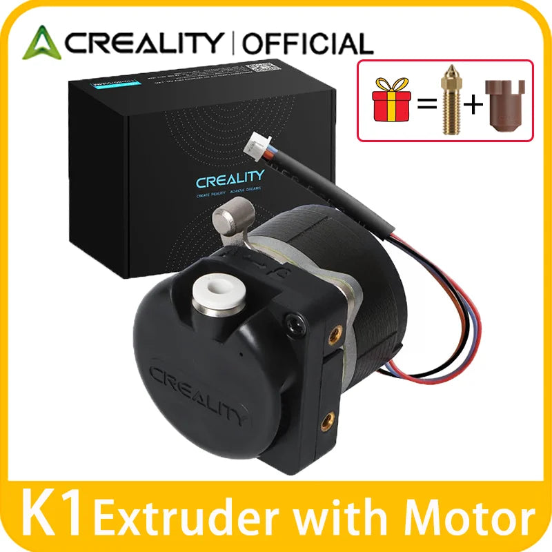 Creality K1/K1 Max/K1C Extruder with Motor, Official Upgraded K1 Extrusion Mechanism Kit for K1 SE/Ender 3 V3 Plus 3D Printer