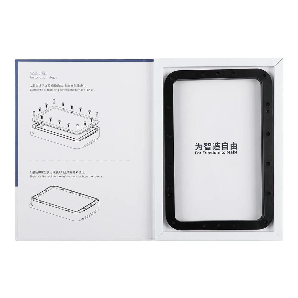 ANYCUBIC Original FEP Film Set 3D Printer Accessory for Photon Mono 2 Photon Mono 4 Photon Mono 4 Ultra LCD Printer