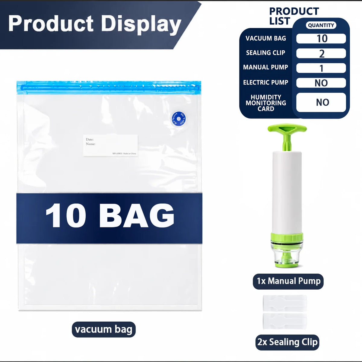 Vacuum Storage Bags for Bambu Lab 3D Printer Filament Reusable Moisture Proof Sealed Bags for 1KG PLA PETG ABS TPU Spools Pack