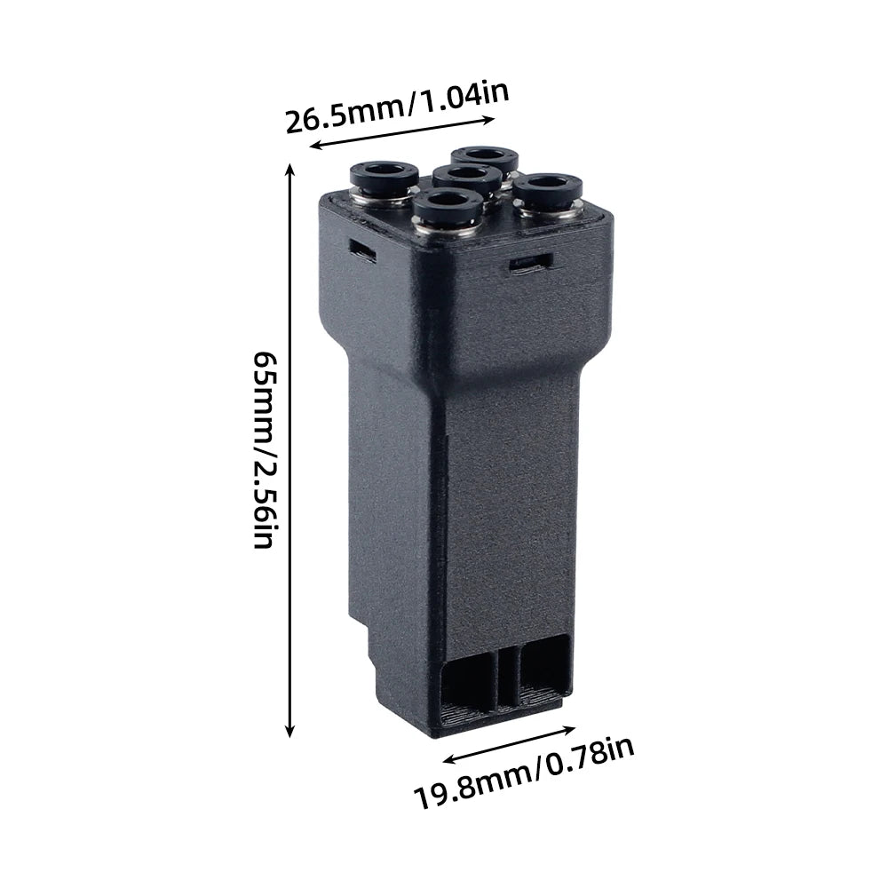 For Anycubic Kobra 3/ Kobra 3 Max/S1/S1C 5 in 1 Filament Hub High Quality  And Convenient For 3D Printer Accessories