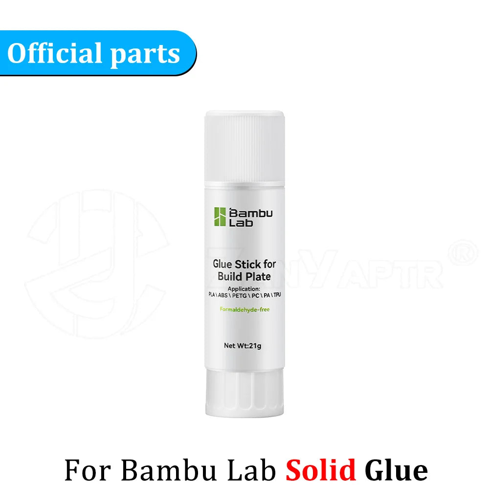 Solid/Liquid For Bambu Lab Official for Build Plate Strong Adhesion Water Soluble Low Odor Easy Clean for PLA ABS PETG ASA TPU