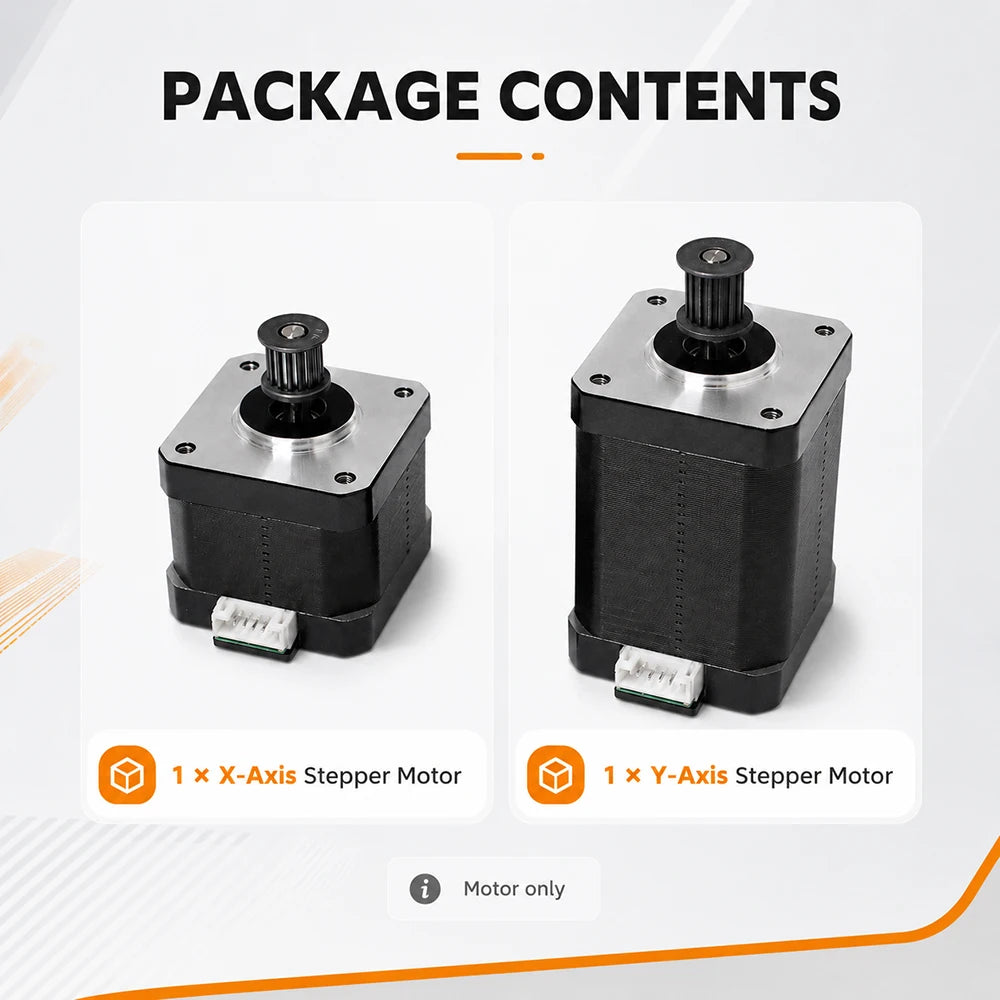 For Anycubic Kobra 3 X-Axis /Y-Axis Stepper Motor High Precision Smoath Motion And Low Noise For Kobra 3 3D Printer Parts