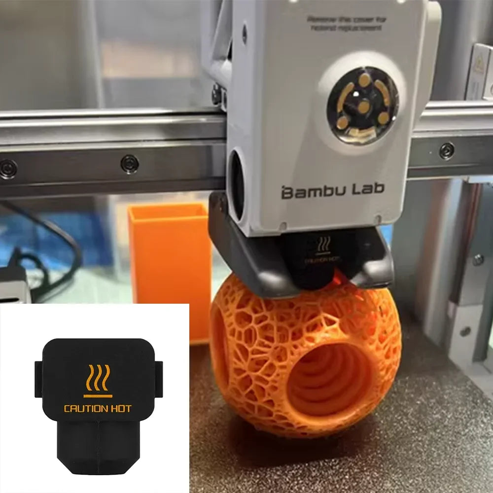 Bambu Lab A1/A1 Mini Hotend Heater Block Silicone Socks High Temperature Extruder Heating Block Silicone Cover 3D Printer Parts