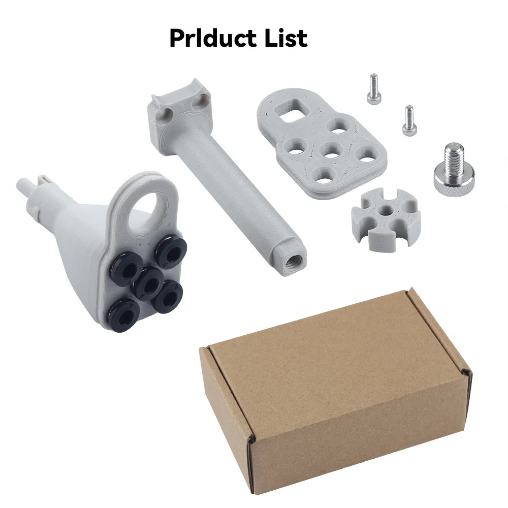 Upgraded 5-Port AMS Lite Consumable Hub For Bambu Lab A1/A1 mini Durable AMS Lite Consumable Hub Fo bambu Lab 3D Printer