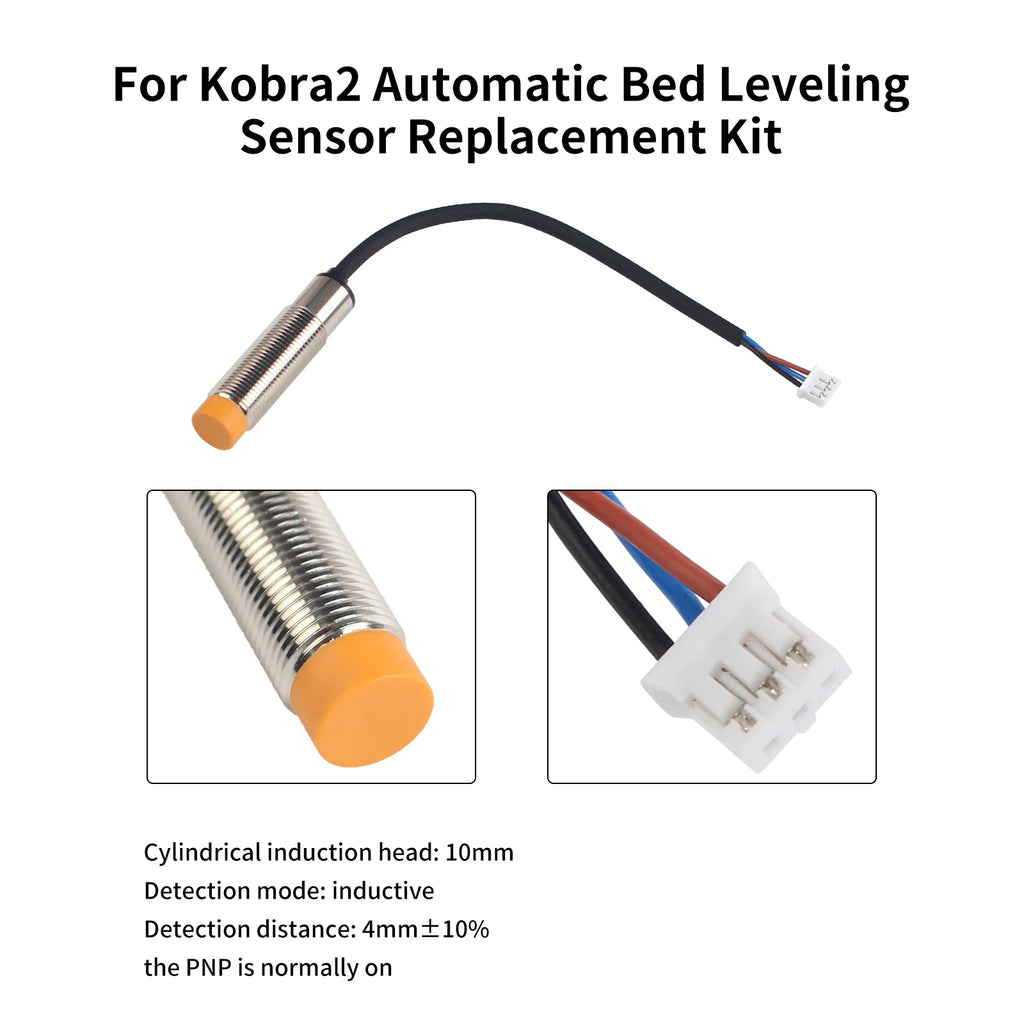 1/3/5Pcs For Anycubic Kobra 2 Extruder Capacitive High-Precision Auto Leveling Position Sensor Proximity Switch Kit