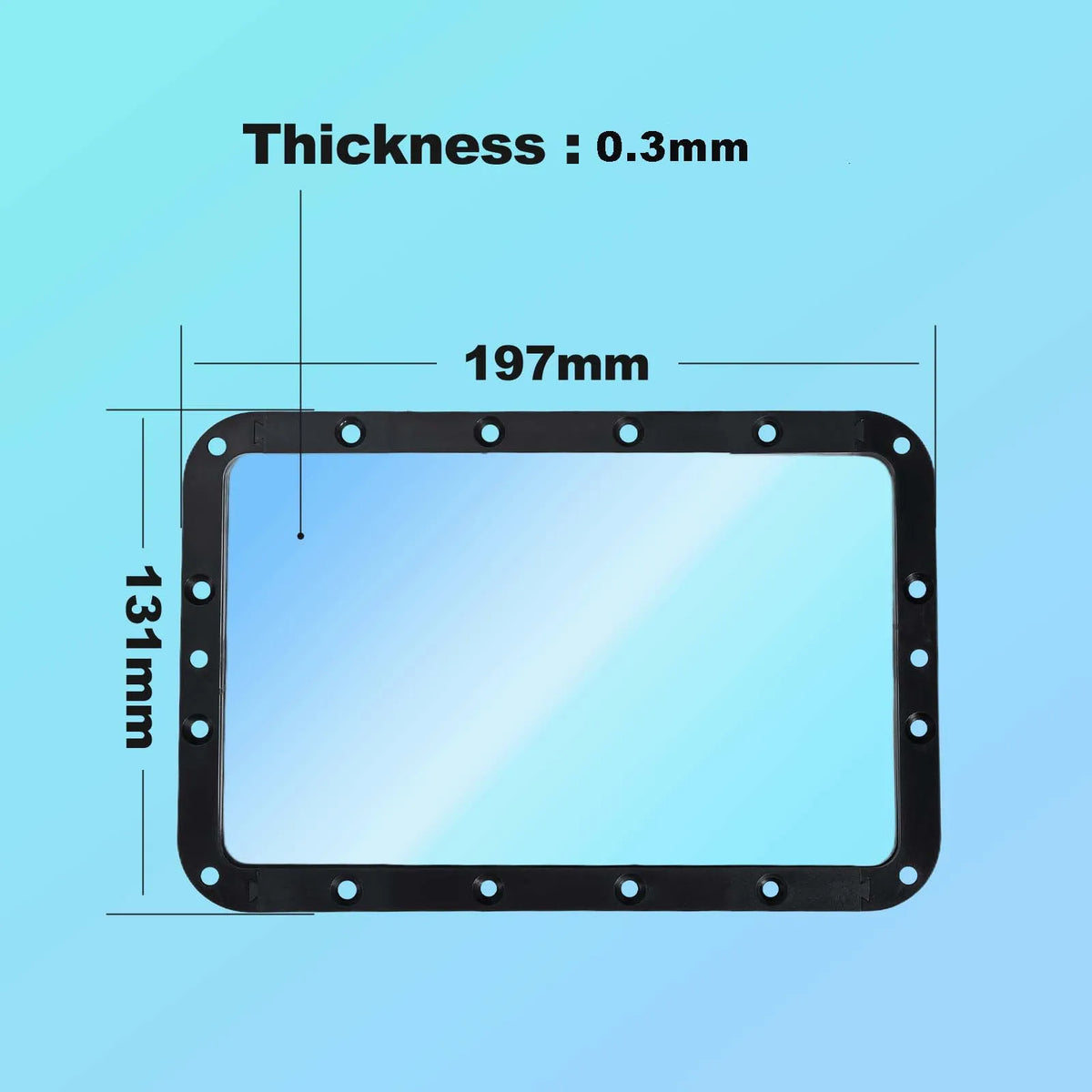 for Anycubic Photon Mono 4 Ultra, Integrated Design Upgrades Resin Vat ACF Film for 3D Printer Accessories