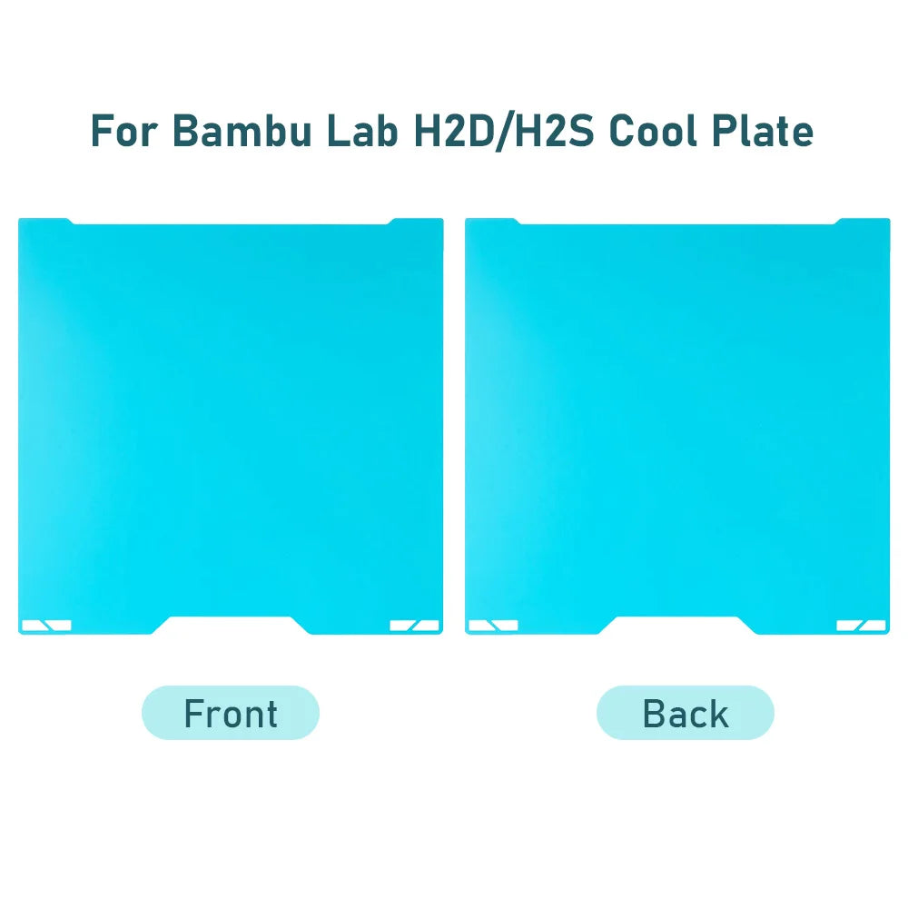 Bamboo Cool Plate Double Sided Build Plate For Bambu Lab A1 Mini A1 P1S P1P X1 H2D Cold Plate 3D Printer Accessories