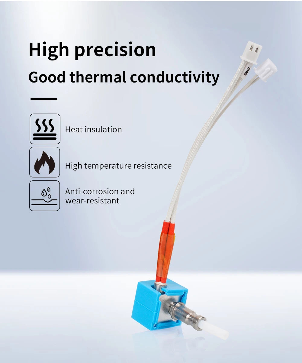 For Kobra Hotend 24V 40W Hotend Set For ANYCUBIC Kobra FDM 3D Printer 1.75MM for Feeding 3D Printer Extruder