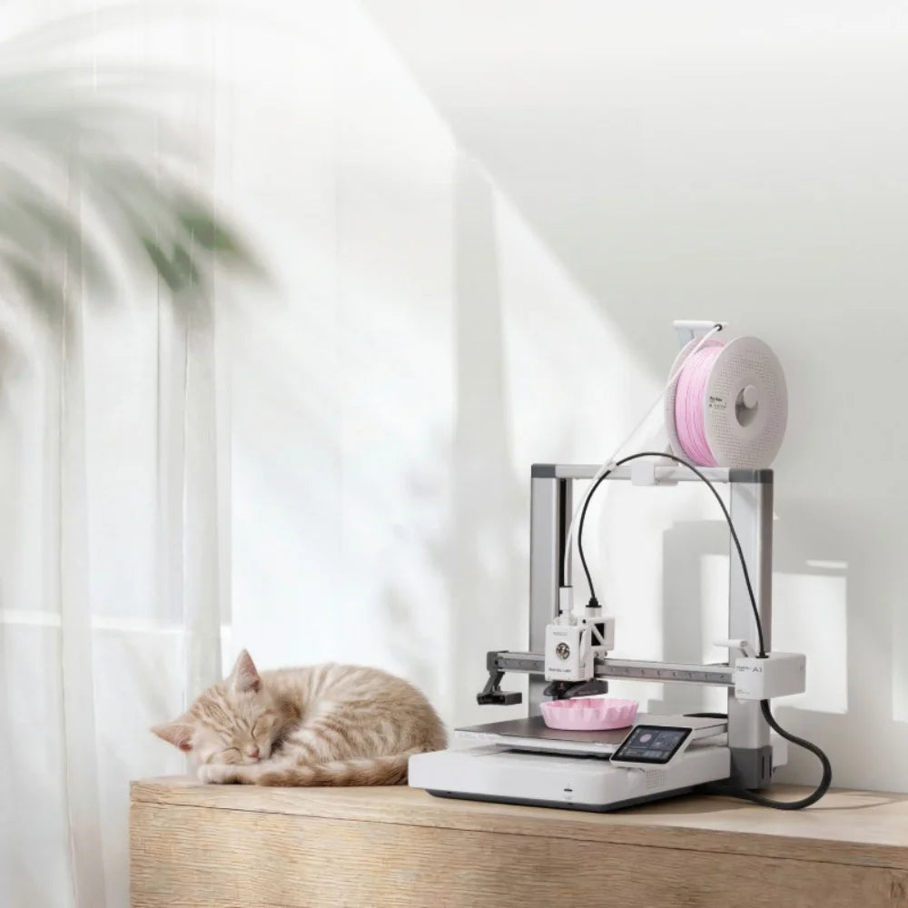 Bambu Lab original PLA Pure 3D Filament, Food-Contact Safe, Matte, Toy-Safe, Eco-Friendly, RFID-Enabled 1KG
