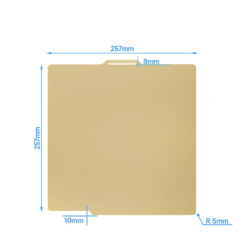 Bambu Lab Build Plate X1 Carbon PEI Plate bamboo plate lab 257x257mm build plate A1 X1 for bambu lab P1S P1P smooth pei
