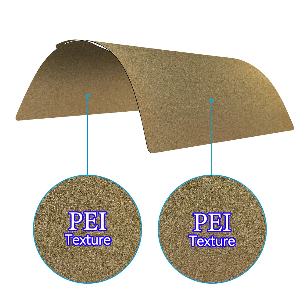 Bambulab Build Plate For Bambu Lab P1P P1S A1 X1 X1C X1E PEI Plate Smooth Bamboo Plate Lab 257x257mm Spring Steel Sheet