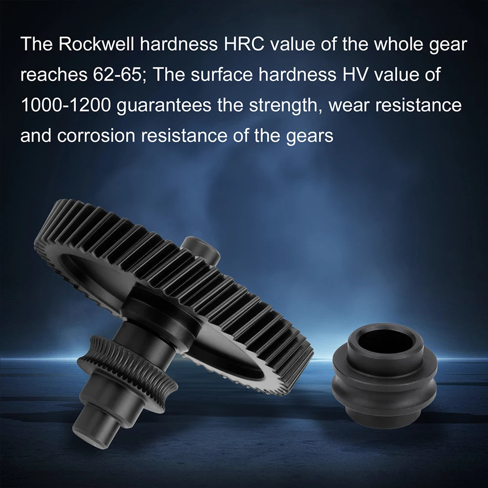 Extruder Gear For Anycubic Kobra 3 Max Upgrade Hardened Steel Helical Gears High Strength Wear Resistant 3D Printer Accessories
