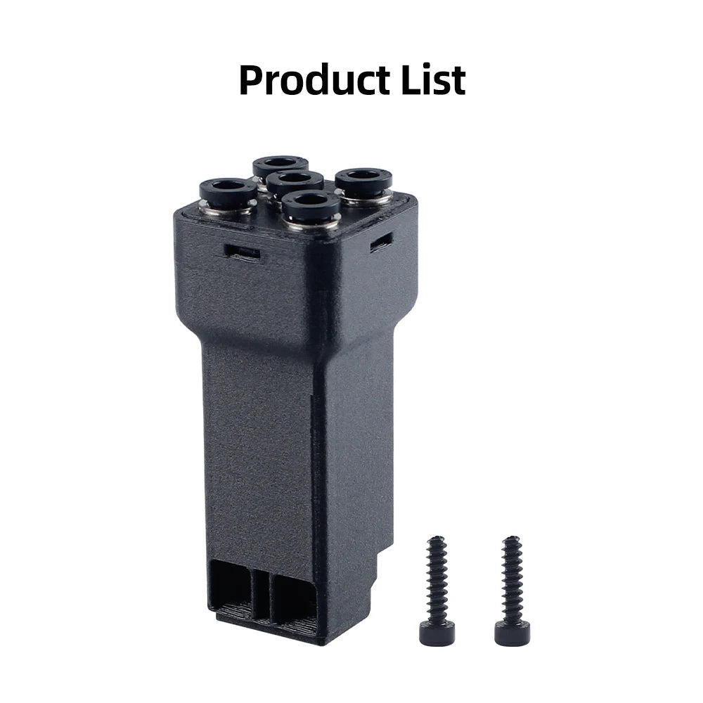 For Anycubic Kobra 3/ Kobra 3 Max/S1/S1C 5 in 1 Filament Hub High Quality  And Convenient For 3D Printer Accessories