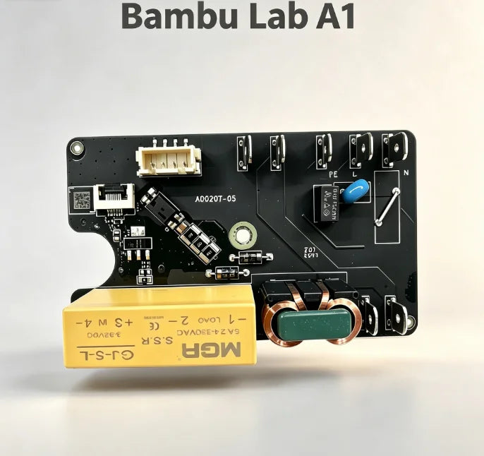 Bambu Lab A1 AC Power Accessories Control Board For Bambu Lab A1 3D Printer DLB021-V2 A1 For Bambu Desktop 3D Printer Repair