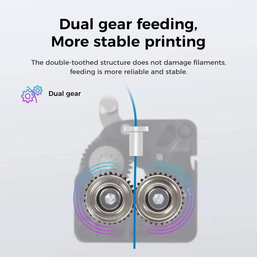 Creality Official K1/K1 Max/K1C Extruder with MotorUpgraded K1 Extrusion Mechanism Kit for K1 SE/Ender 3 V3 Plus 3D Printer